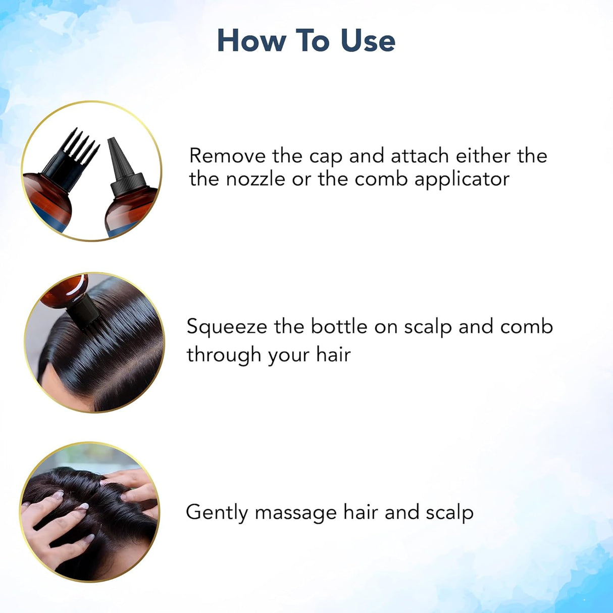 Aceite de Romero 100% Puro con Biotina para Cabello