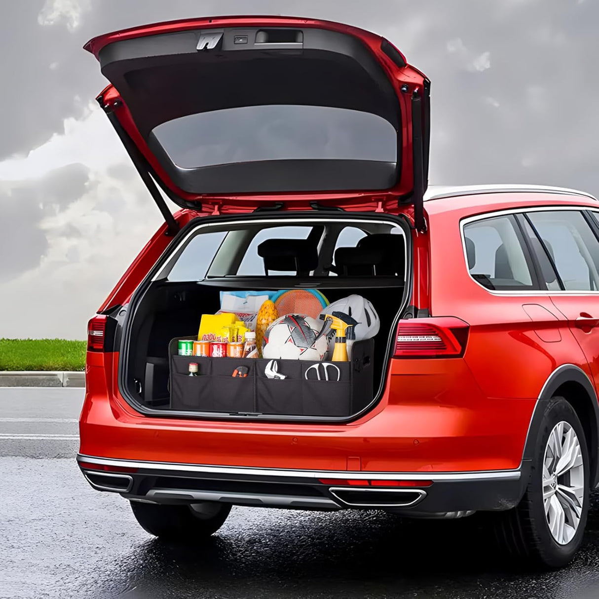 Organizador de Maletero SUV, Sturdy, Impermeable, 35L, B