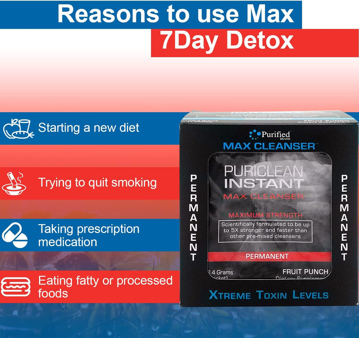 Suplementos Elimina toxinas no deseadas Desintoxicante