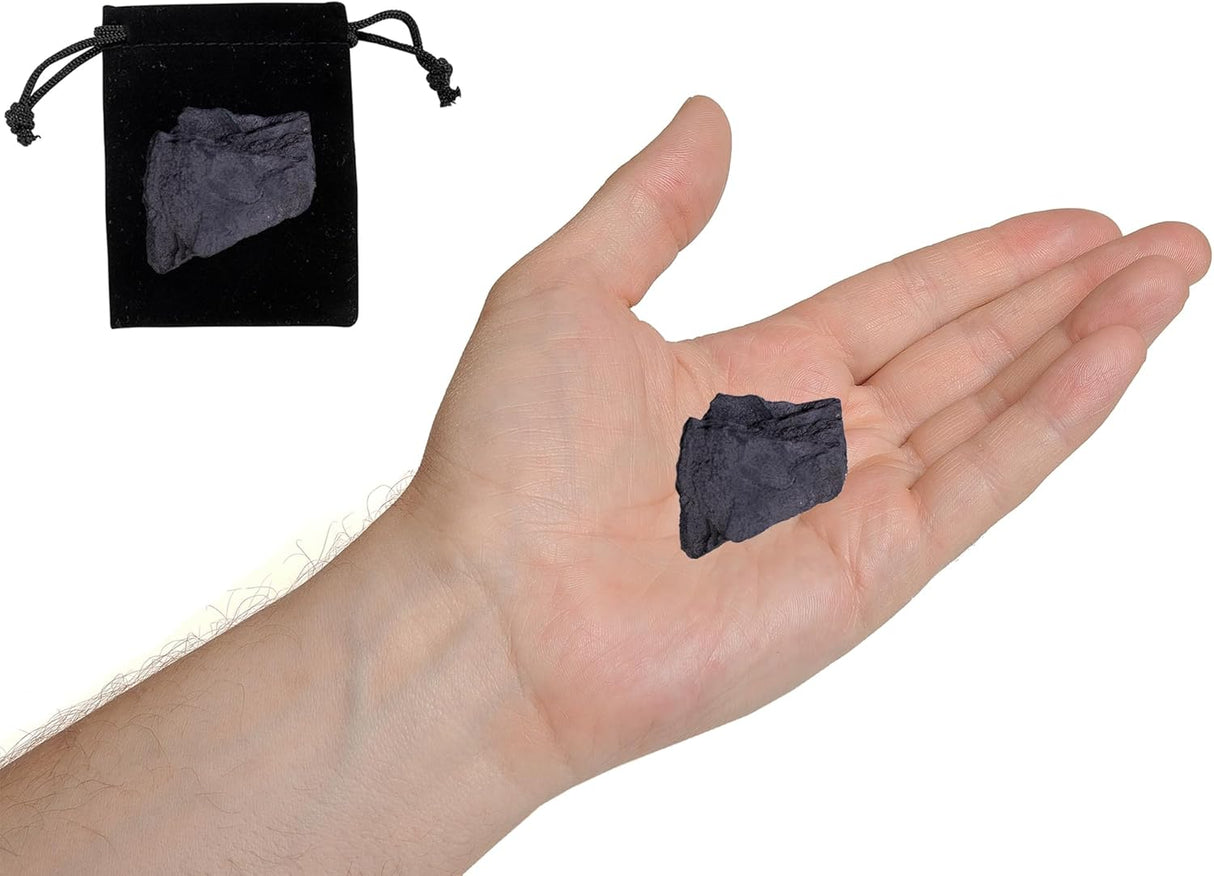 Cristales de Shungita Crudos, Piedras Naturales para Sanación