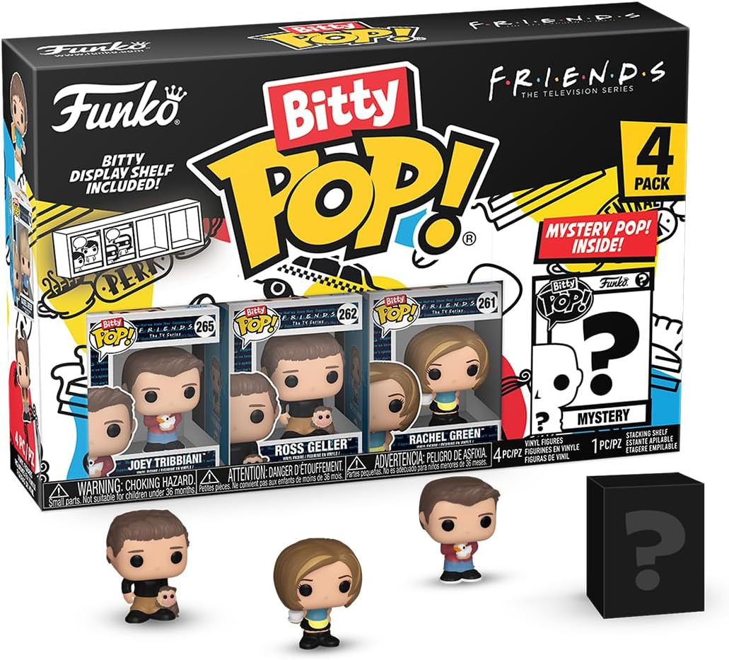 Figuras Coleccionables Funko Bitty Pop! - Amigos 4-Pack