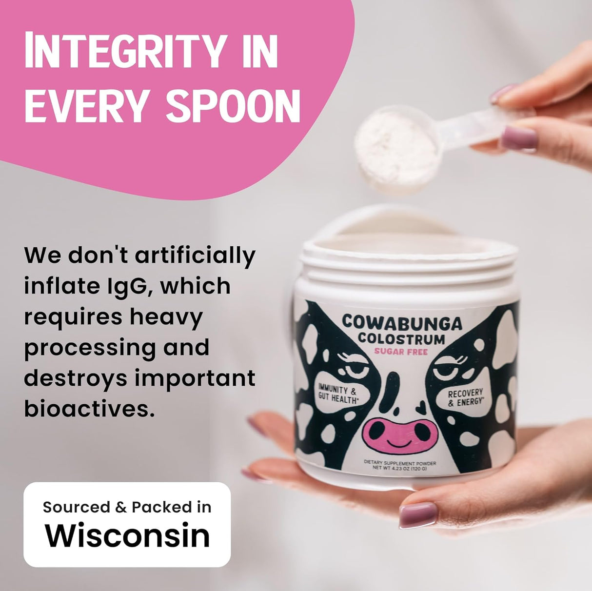 Colostro Premium en Polvo - Inmunidad, Salud Intestinal