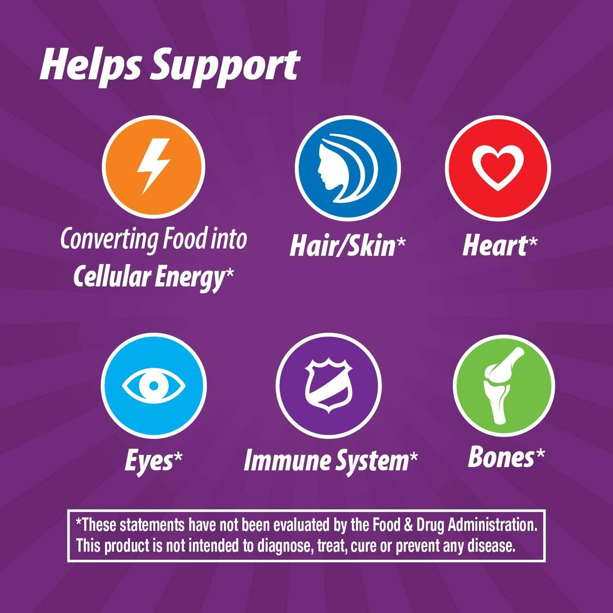 Suplementos Alimenticios Multivitamínico de 50 gomitas