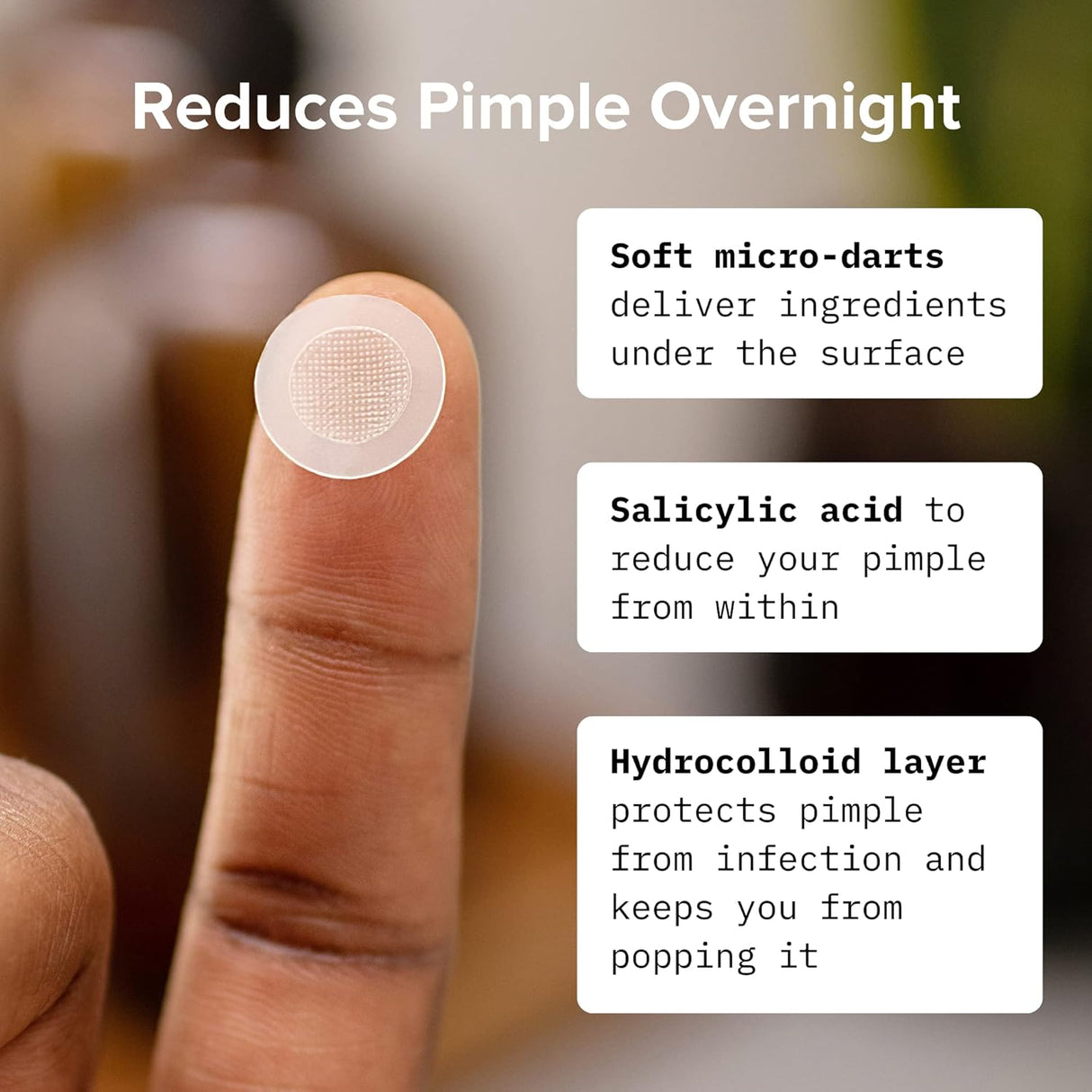 Cardon Parches de espinillas tratamiento acné puntos negros