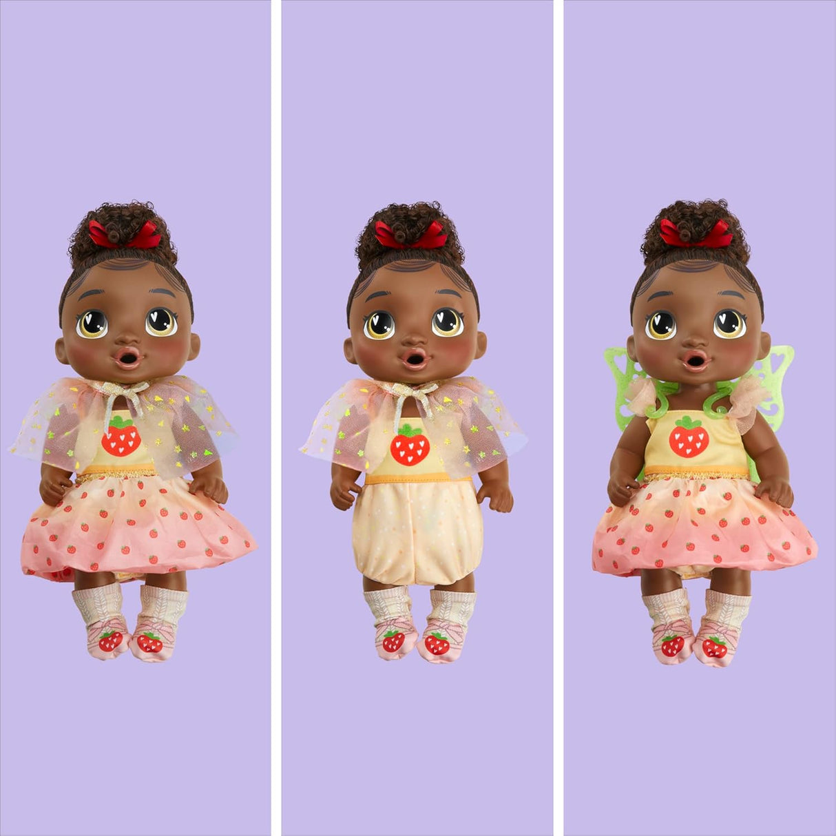 BabyAlive Fairy Fashions Berry Boo Muñeca, Accesorios, 11 Pulg, Amazon