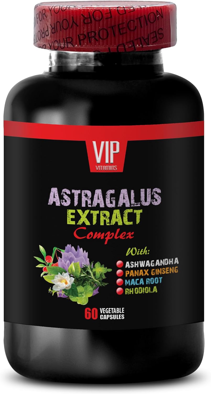 Suplemento COMPLEJO DE EXTRACTO DE ASTRAGALO con Ashwagandha