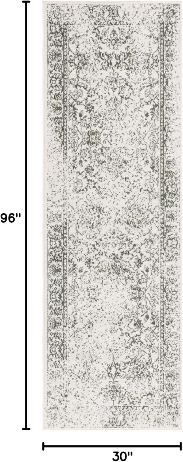 Runner de alfombra Geométrica, ideal para áreas de alto tráfico (ADR109X-28)