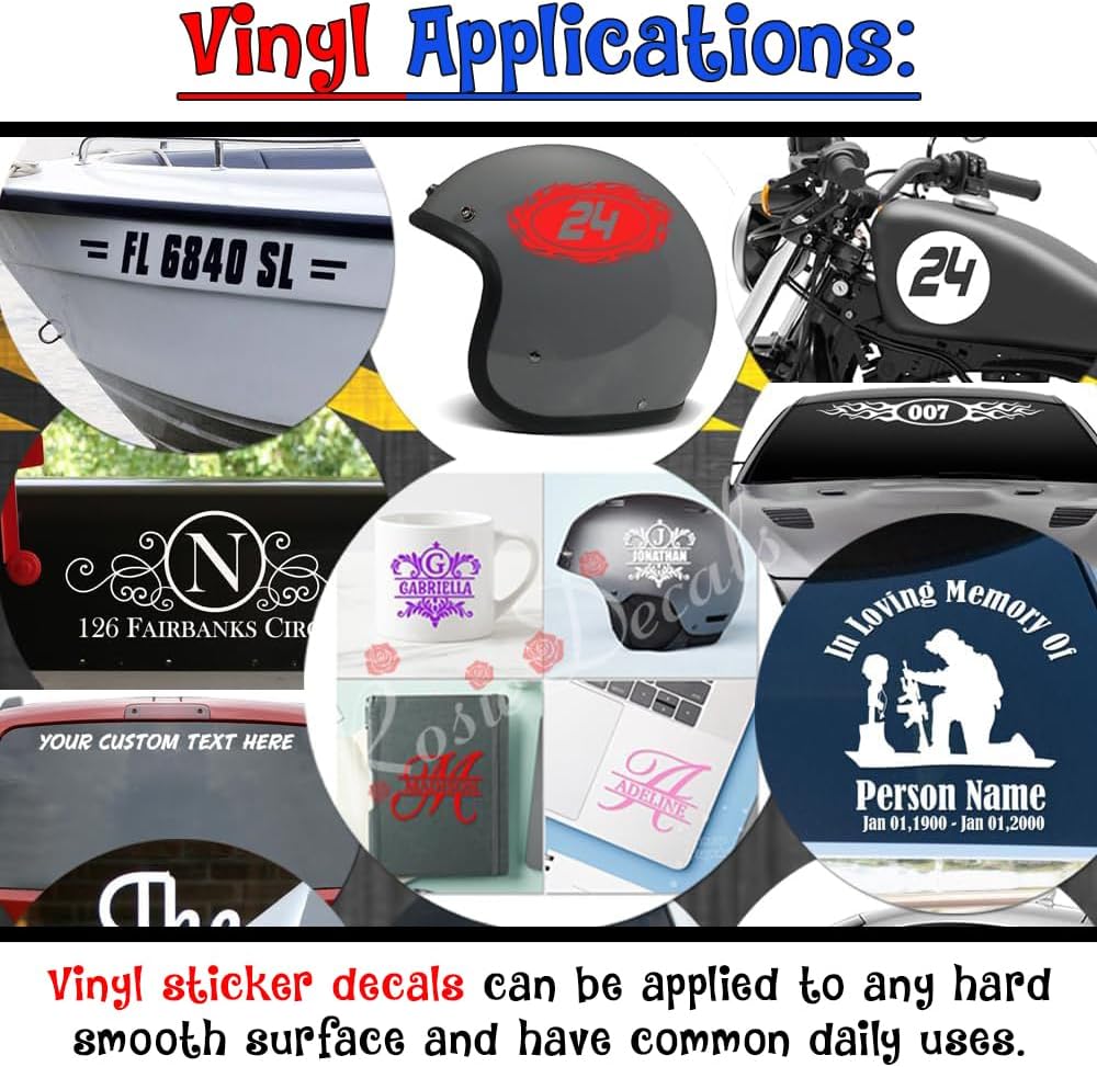 Aampco Decals Cuchilla de Afeitar Vinyl 8 pulgadas