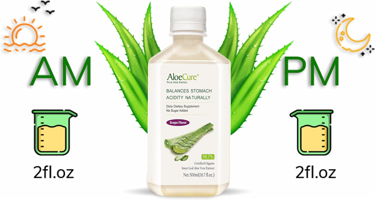 Botellas de jugo puro de aloe vera Suplementos Alimenticios