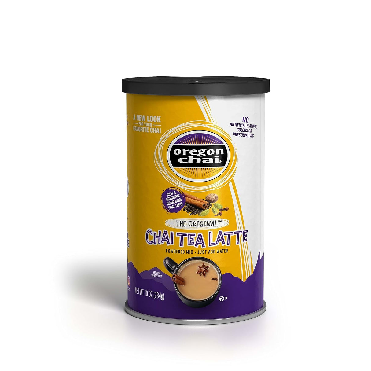 Mezcla de Chai Latte Seco Original Oregon, 10 Onzas, Pack 1