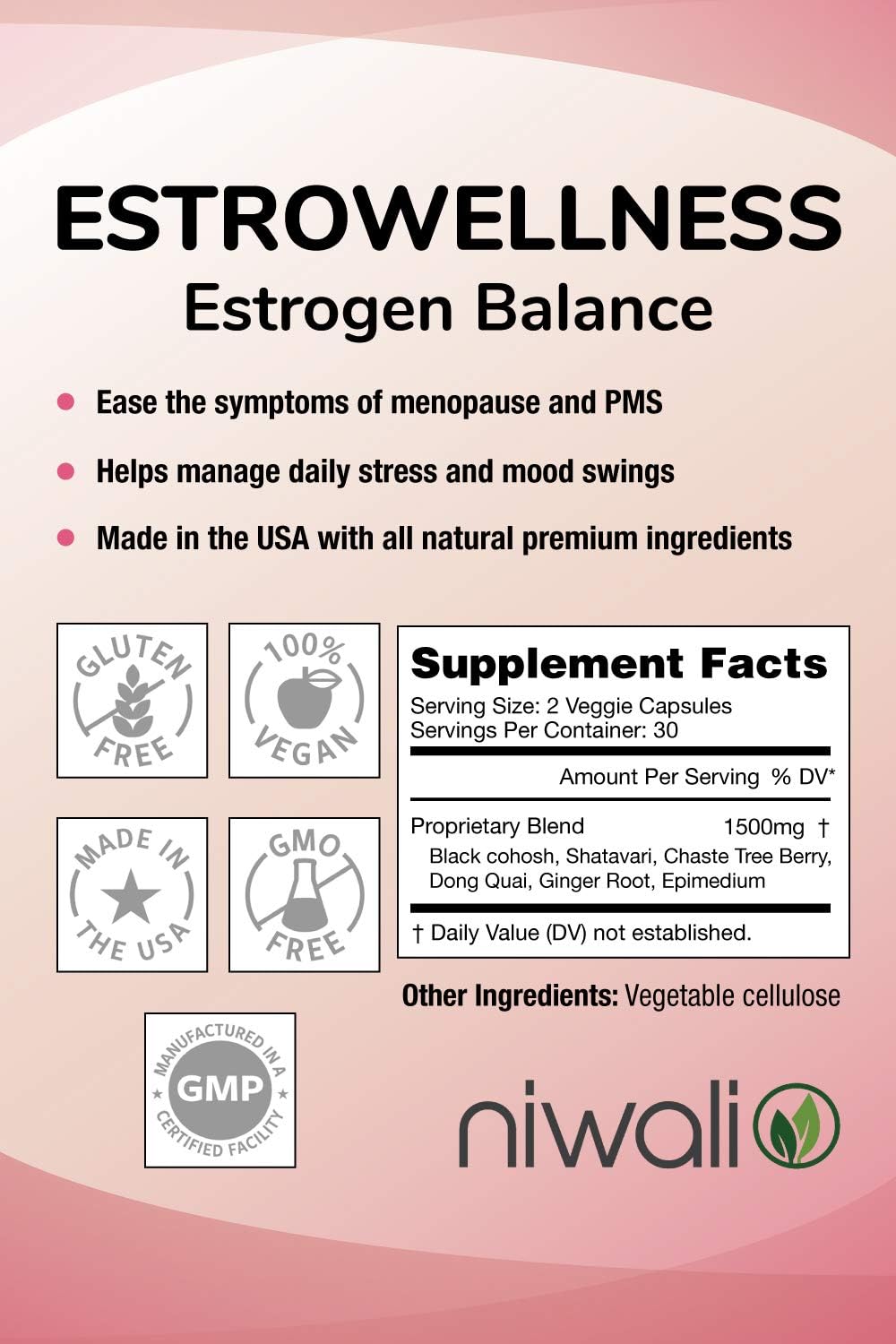 Suplementos Alimenticios Píldoras de estrógeno para mujeres