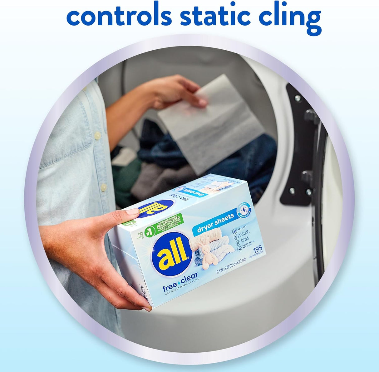 all Hojas de secadora suavizantes para pieles sensibles