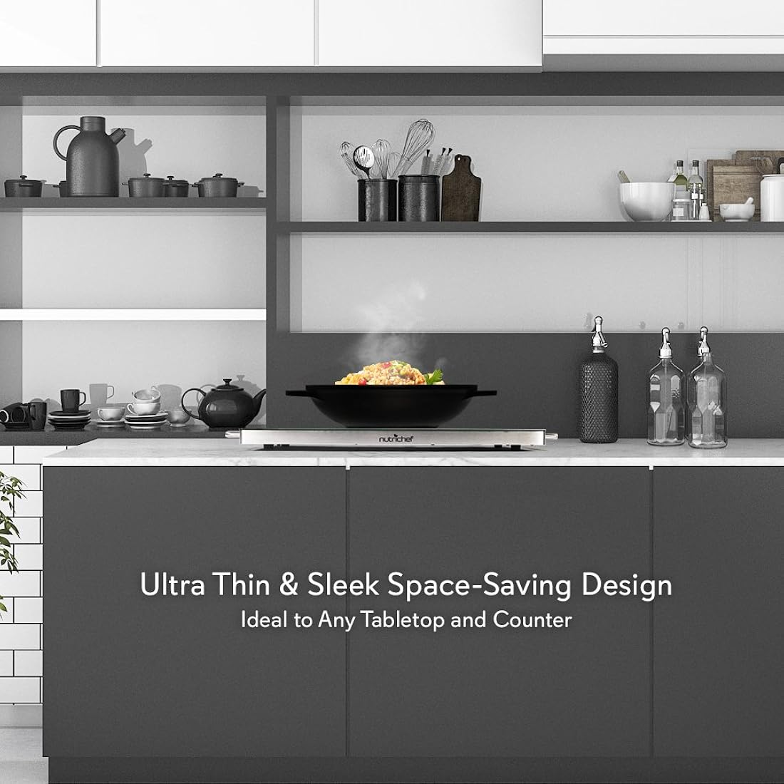 Charola para conservar los alimentos calientes NutriChef