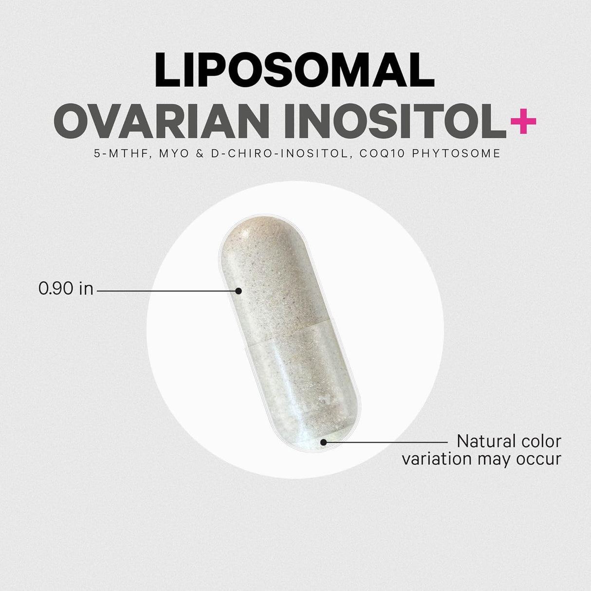 Suplementos Inositol de ovario liposomal + Mio-inositol
