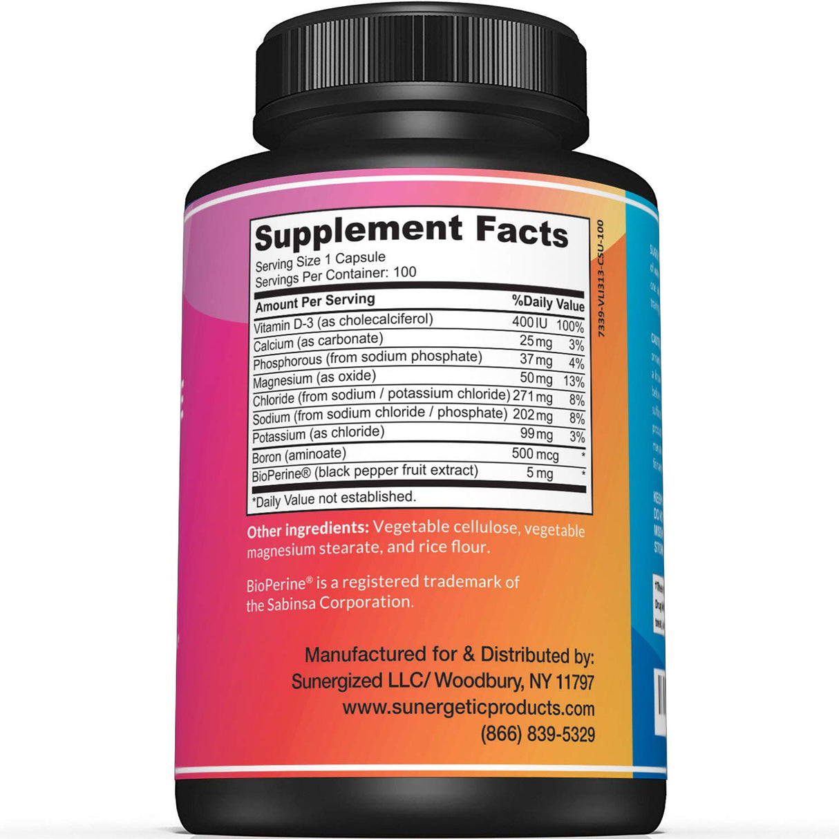 Cápsulas de electrolitos premium