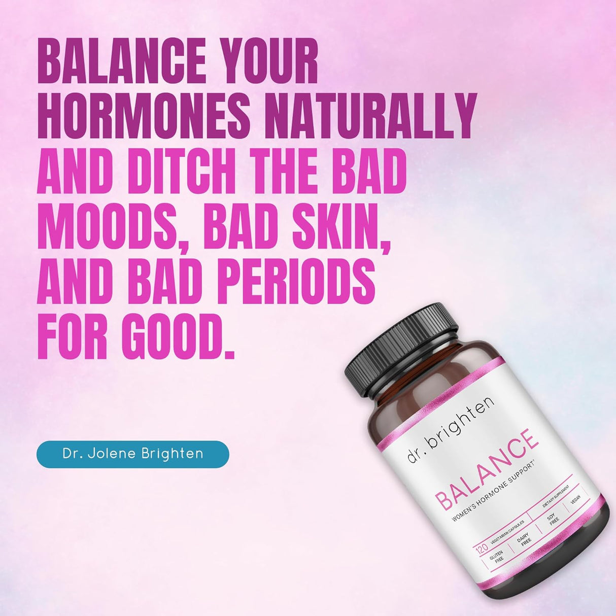Equilibrio hormonal para mujeres Dr. Brighten Balance