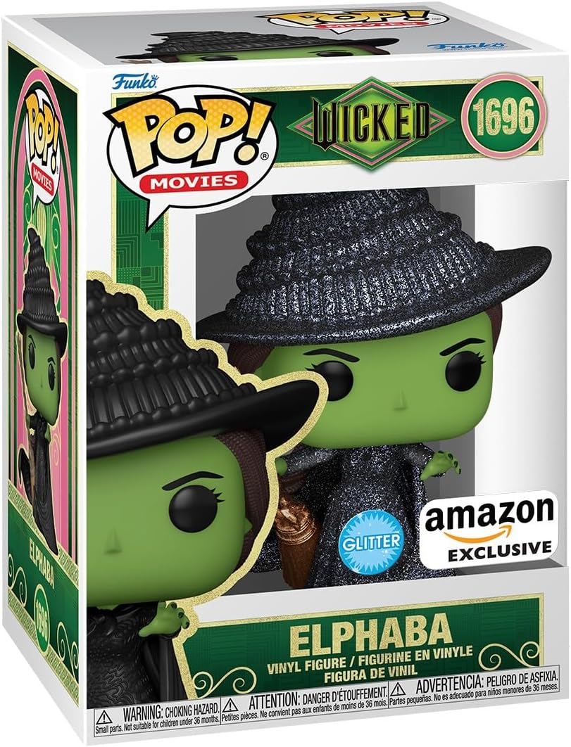 Funko Pop! Movies: Wicked - Elphaba (Brillo) Exclusivo Amazon