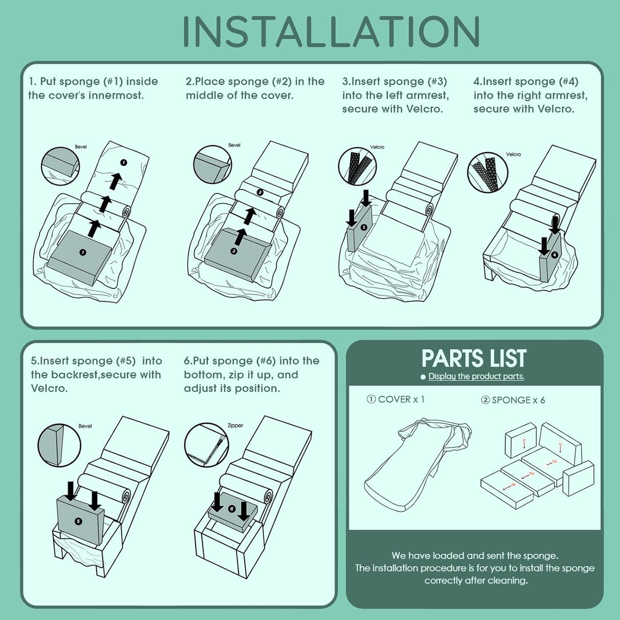 Silla plegable de felpa suave para niños, niñas y bebés