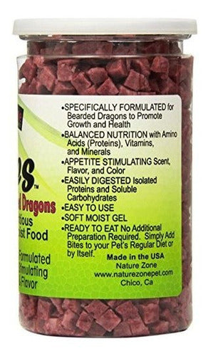 Nature Zone Snz54621 Bearded Dragon Bites Alimento Húmedo