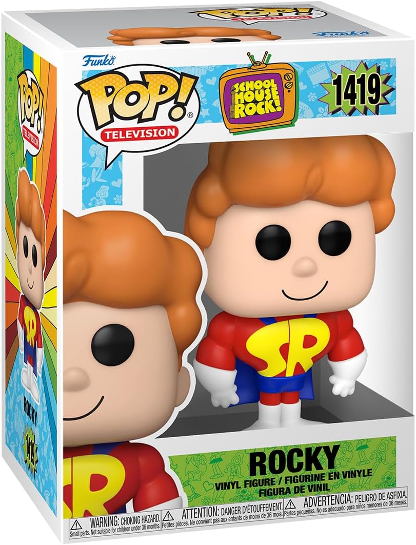 Funko Pop! TV: Schoolhouse Rock! - Rocky, personaje icónico