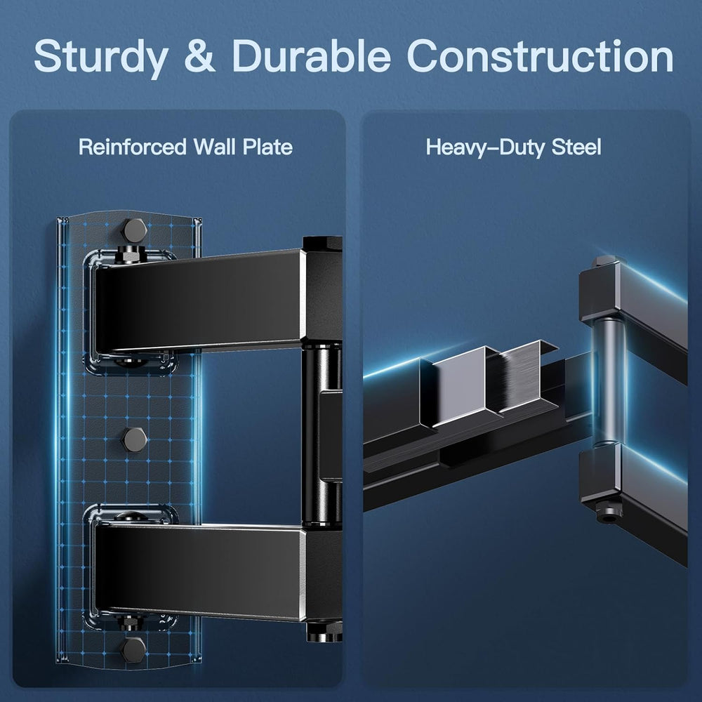 Soporte de pared PERLESMITH para TV 26-60 Full Motion PSMFK12