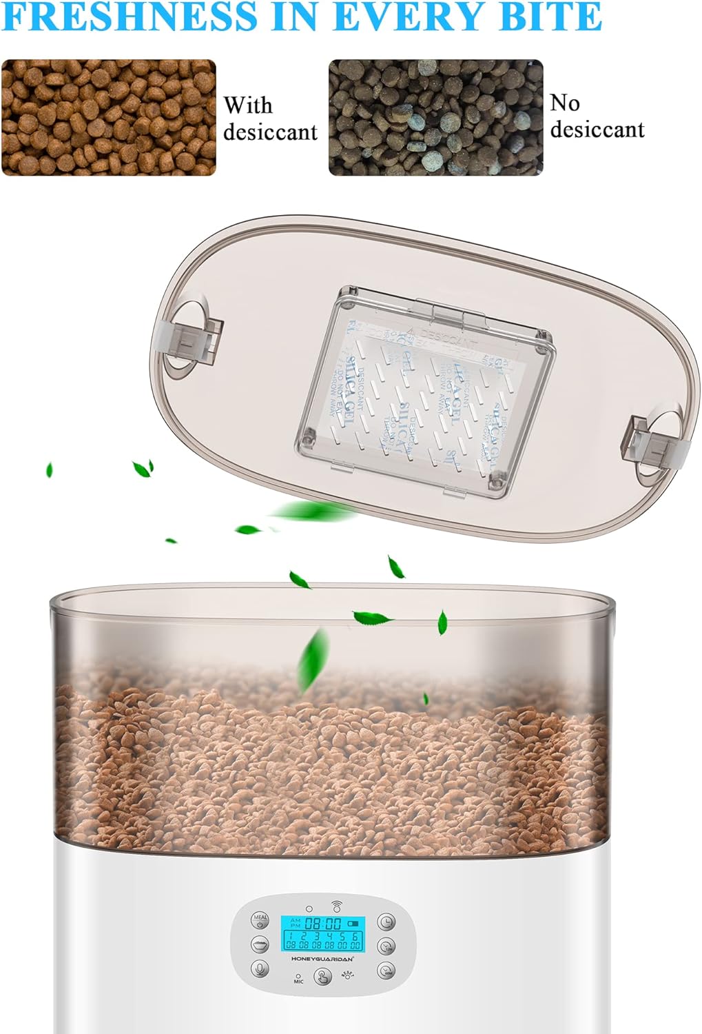 Comedero automático para gatos de 6L y Dispensador