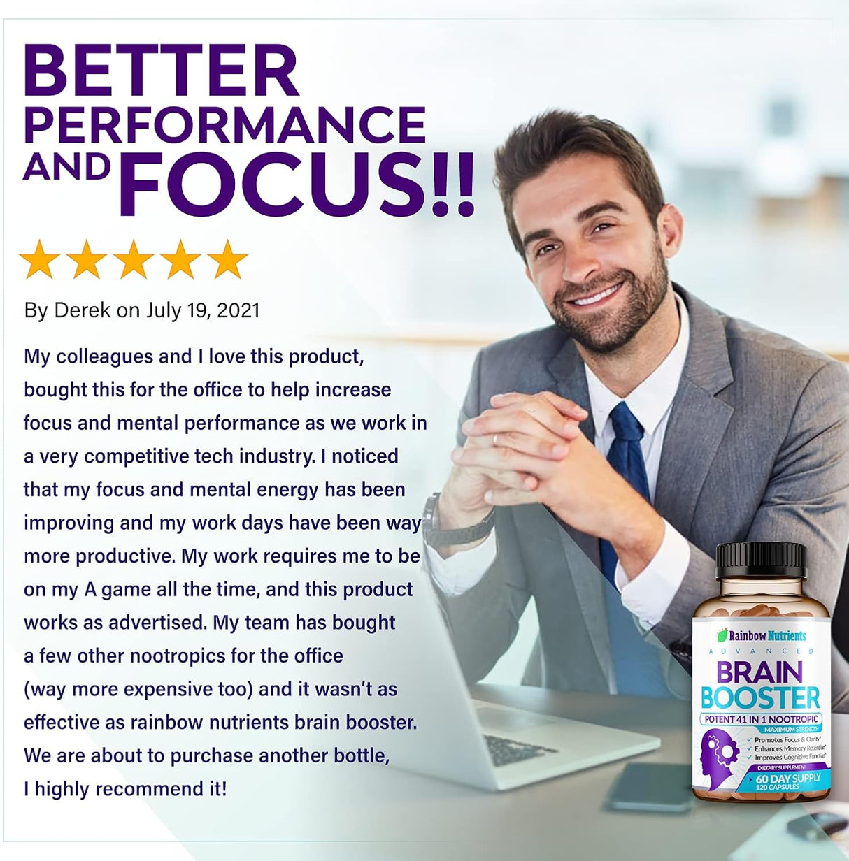 Suplementos Alimenticios Suplemento de refuerzo cerebral