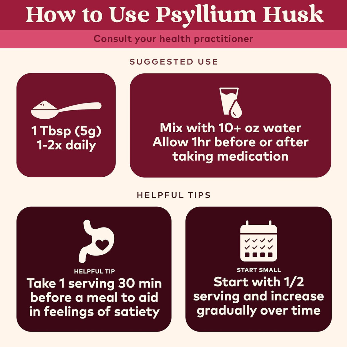 Polvo de Cáscara de Psyllium Orgánico, Suplemento de Fibra - 12