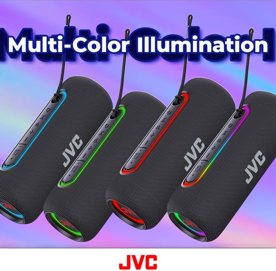 Altavoz Inalámbrico JVC 20W, Bluetooth 5.0, IPX5, SPPA5BTB