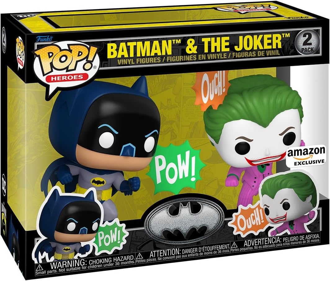 Funko Pop! Batman y Joker 2-Pack 85° Aniversario de Batman