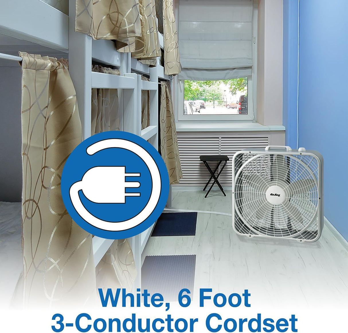 Ventilador de caja 20 3 velocidades Air King modelo 9723