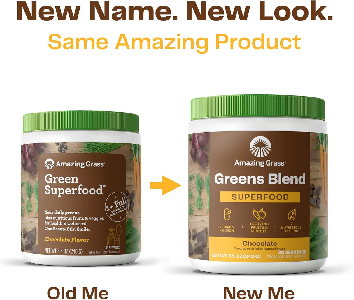 Suplemento Amazing Grass Superfood bayas verdes