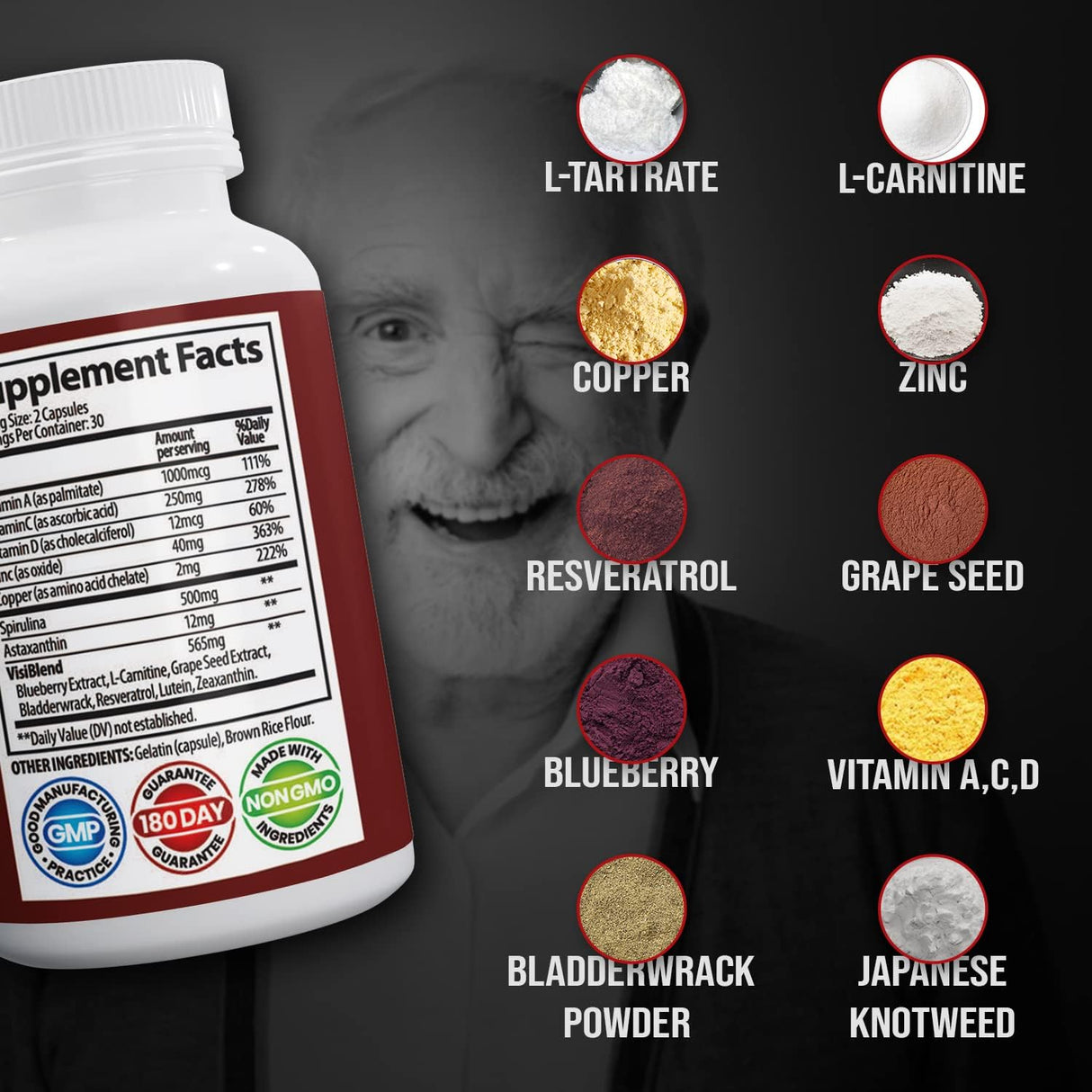 Suplementos oculares para adultos, las mejores cápsulas