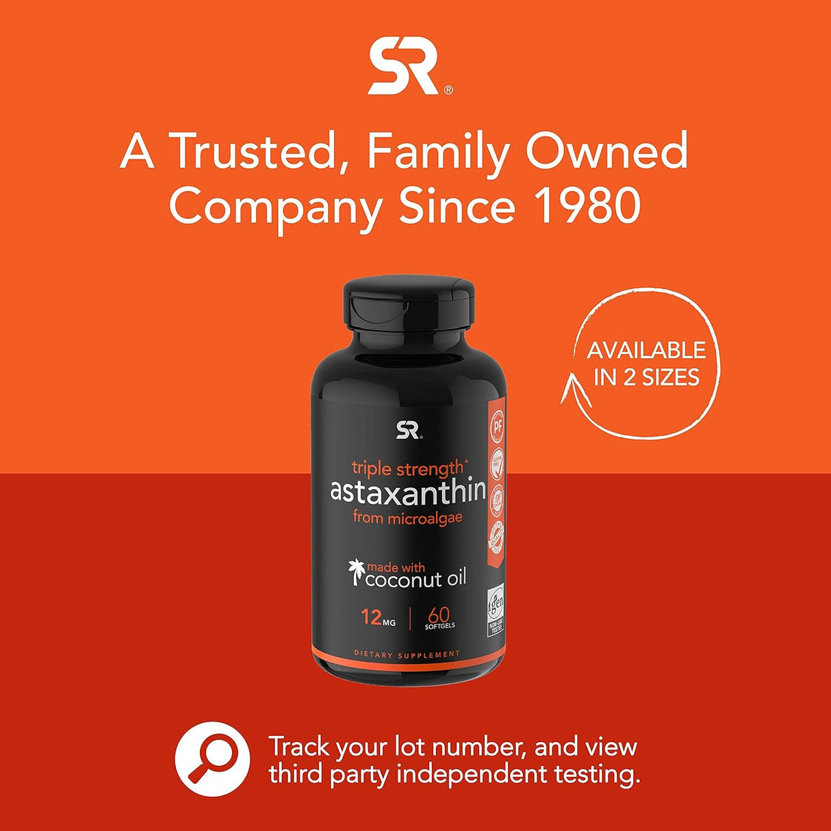 Suplementos Alimenticios de astaxantina de triple fuerza