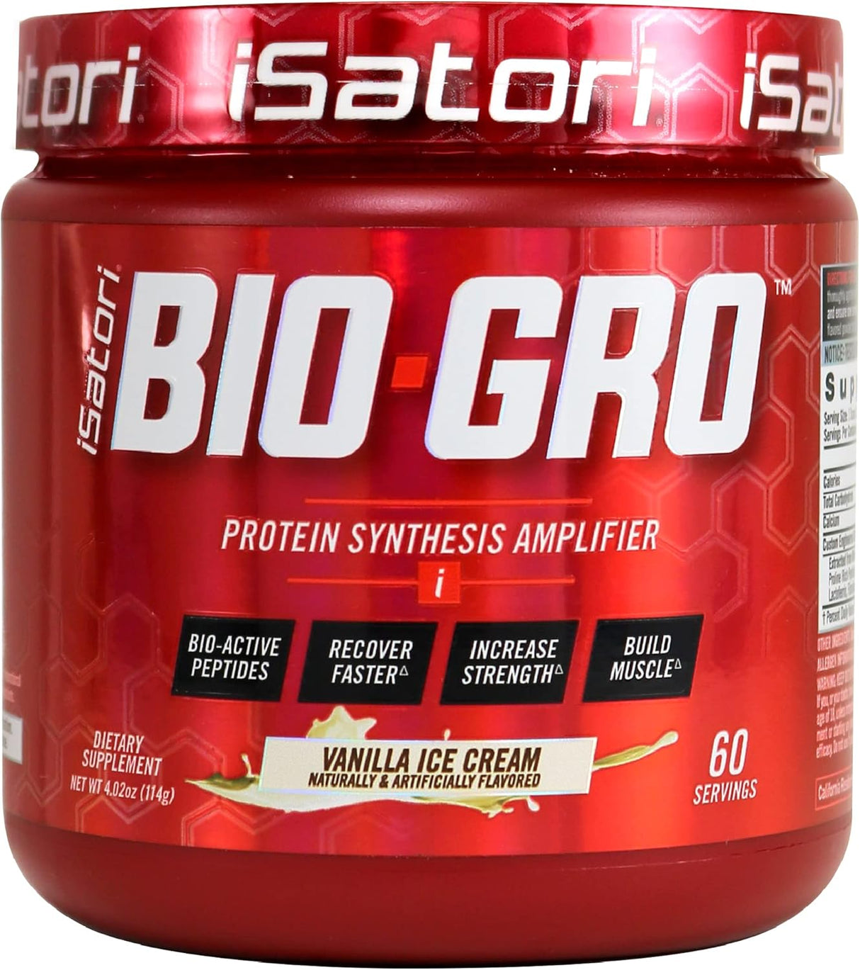 Suplementos Alimenticios Bio-GRO Construye músculo magro 60