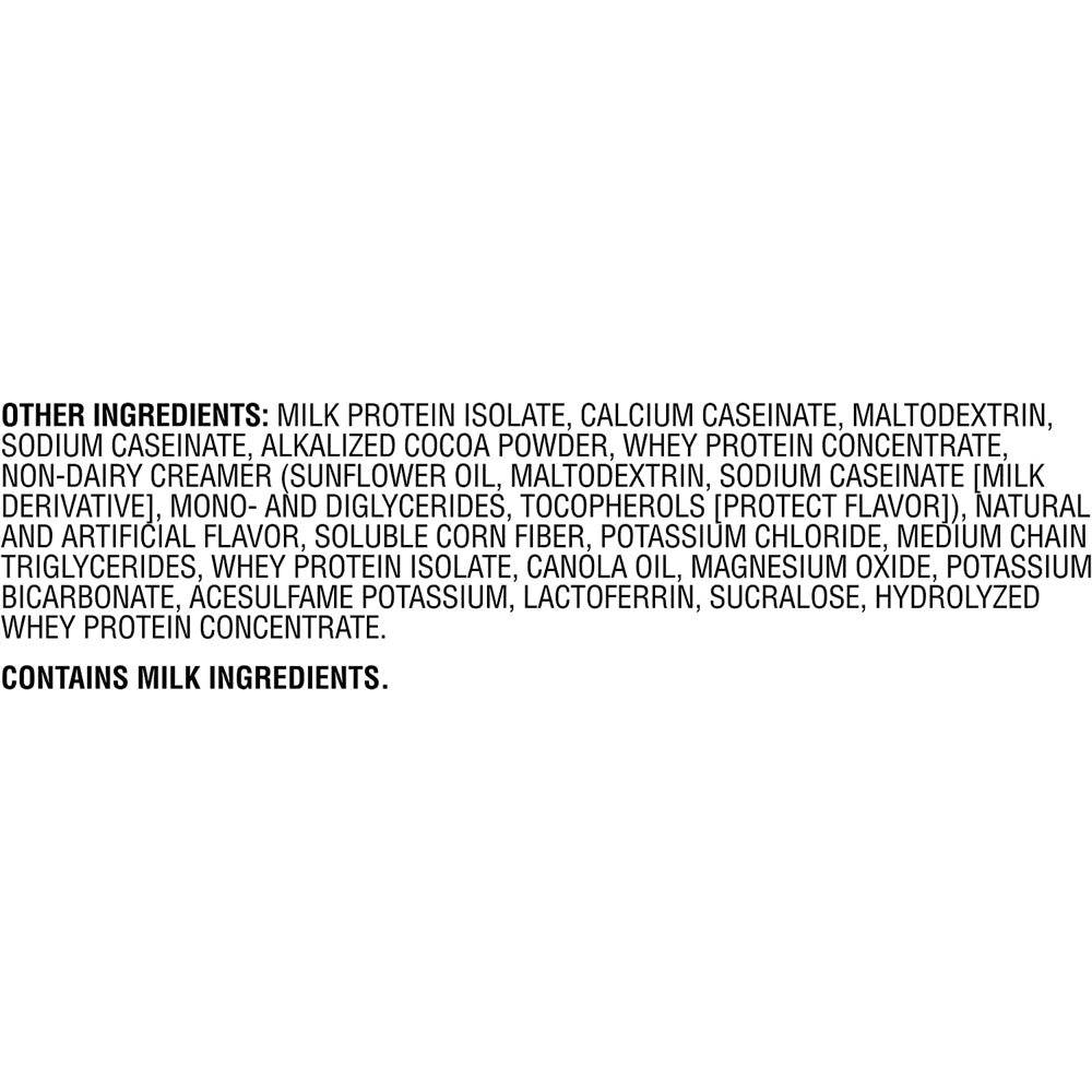 Suplementos Alimenticios de proteína en polvo chocolate