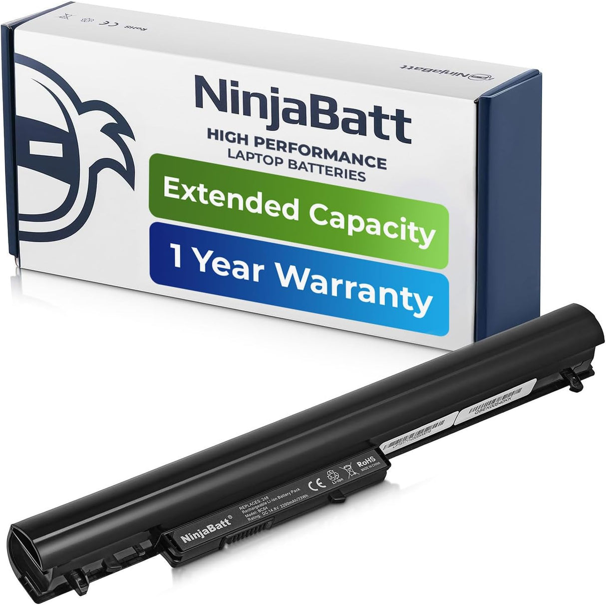 Batería para laptop Hp de alto rendimiento LA04 NinjaBatt