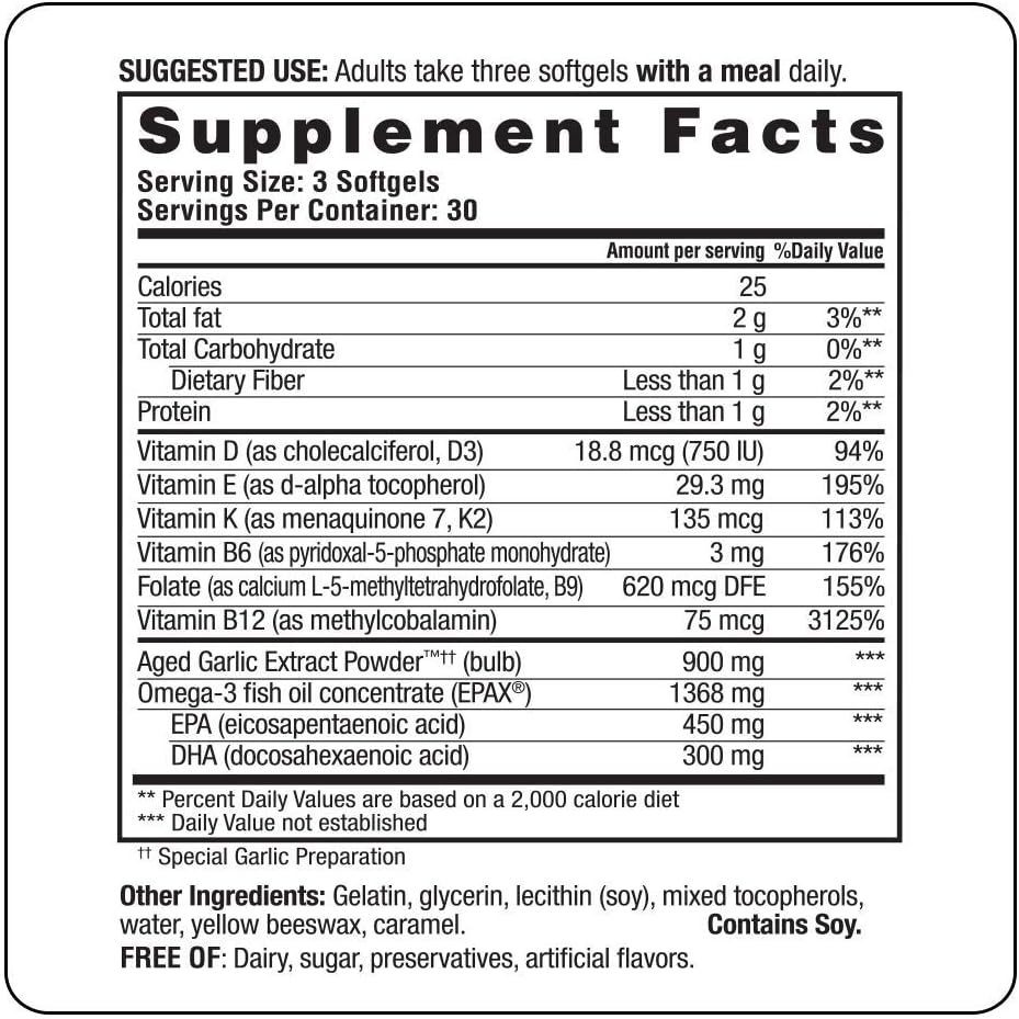 Salud Corazón Hueso e Inmune 90 cápsulas blandas