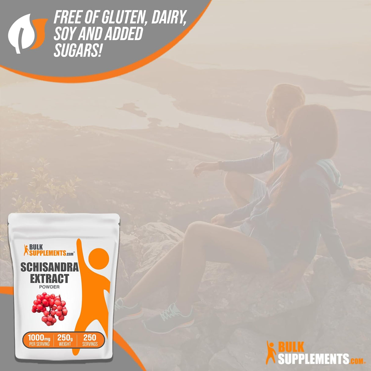 BULKSUPPLEMENTS bayas Schisandra Extracto de polvo 250 g