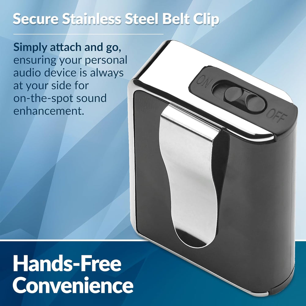 Amplificadores de Sonido Personales - 50dB, Alcance de 100 Pies