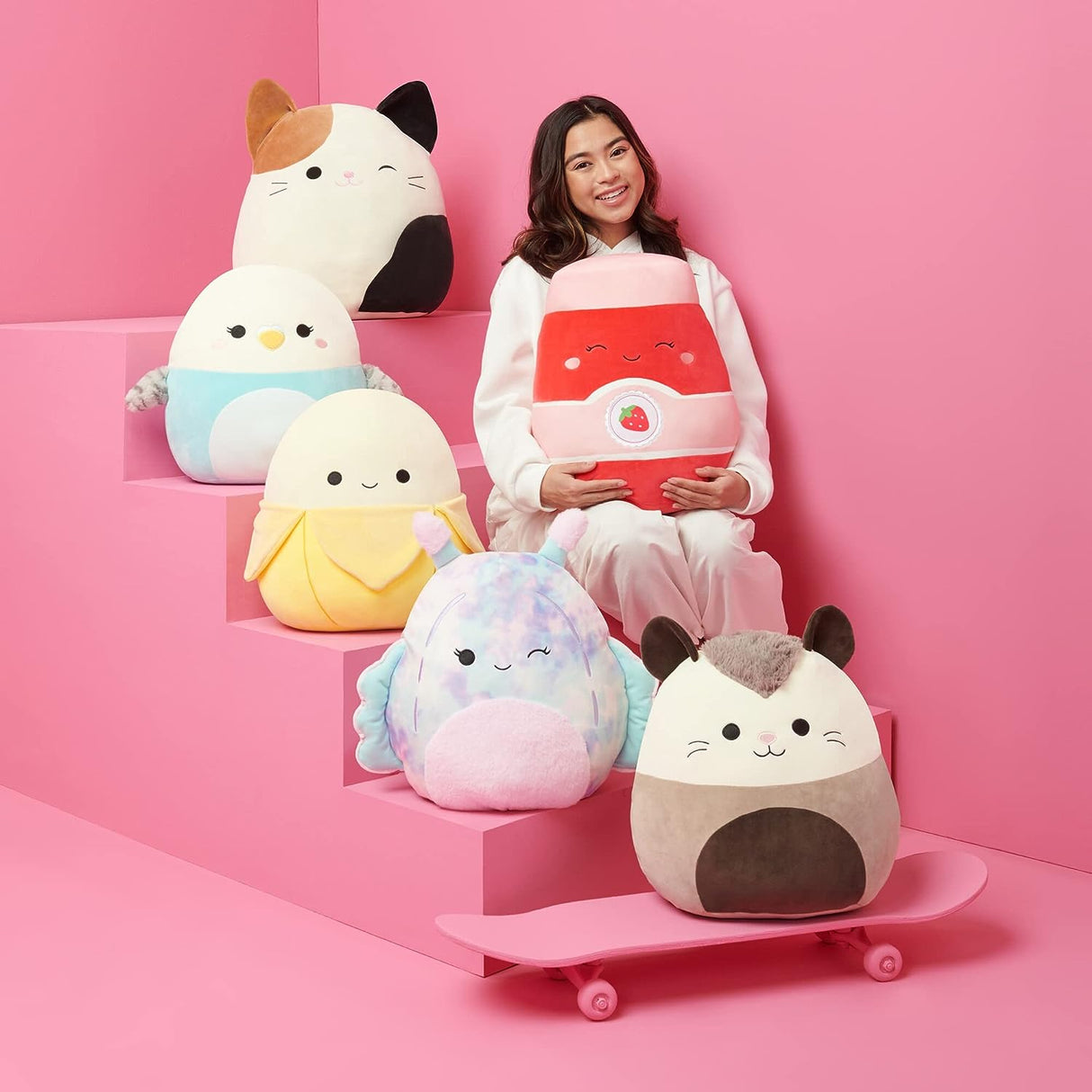 Muñeco Squishmallows 12 Rosemund Matcha Latte - Jazwares Ultrasuave
