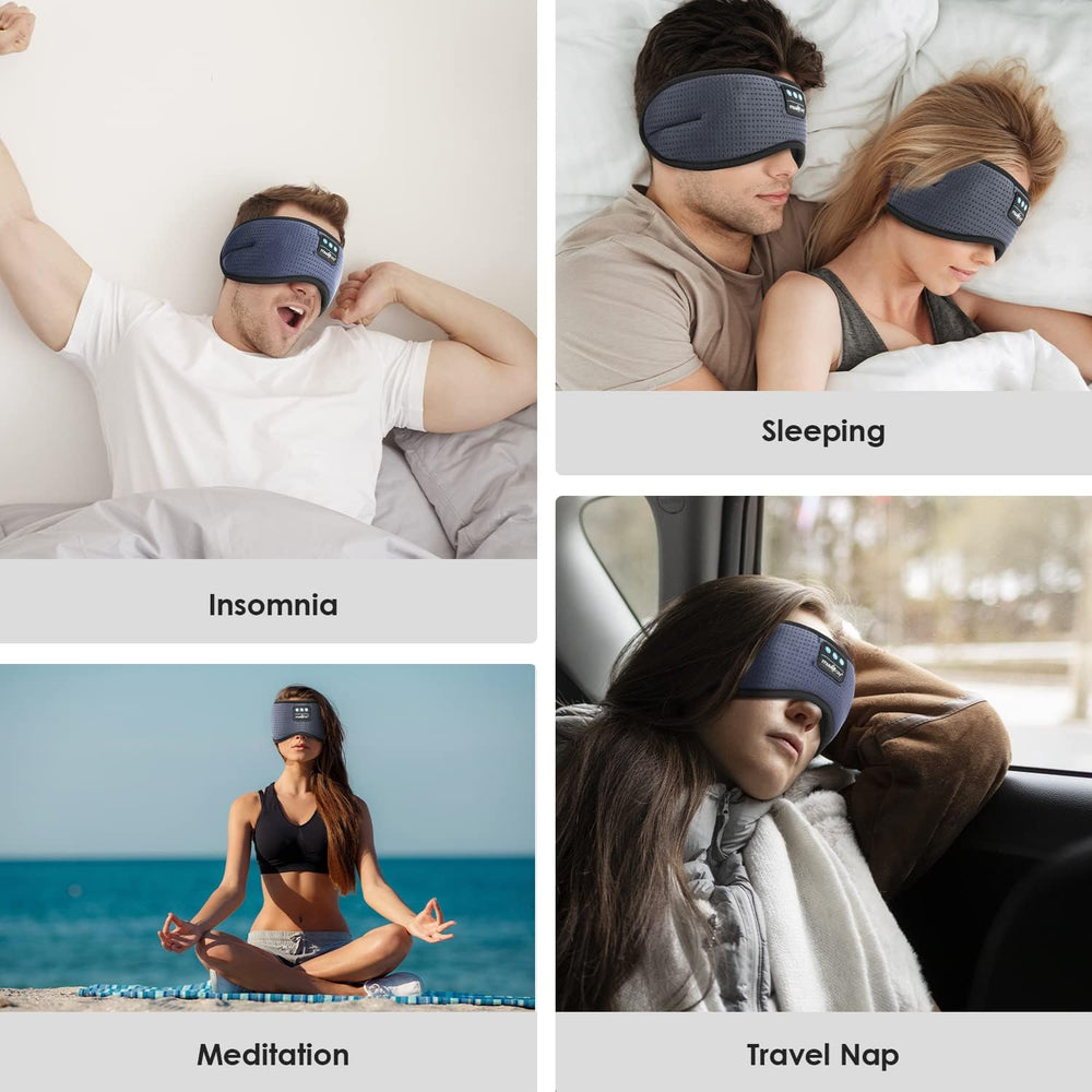 Auriculares Bluetooth para dormir MUSICOZY con ruido blanco 3D