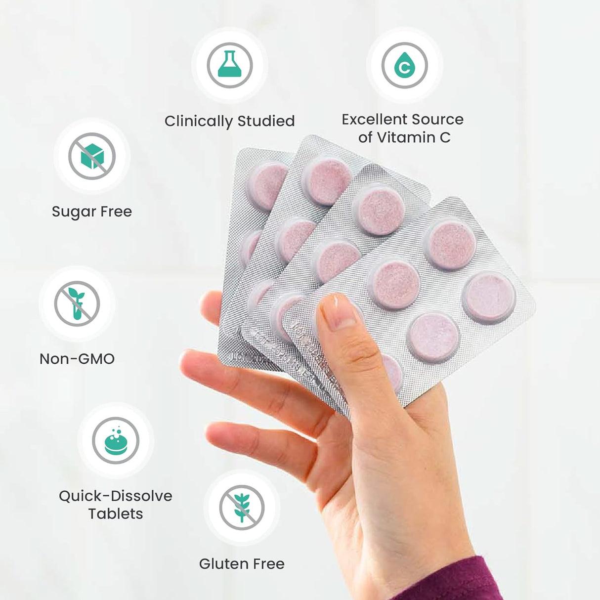 Suplemento de Óxido Nítrico para Corazón y Circulación, 30 Tabletas