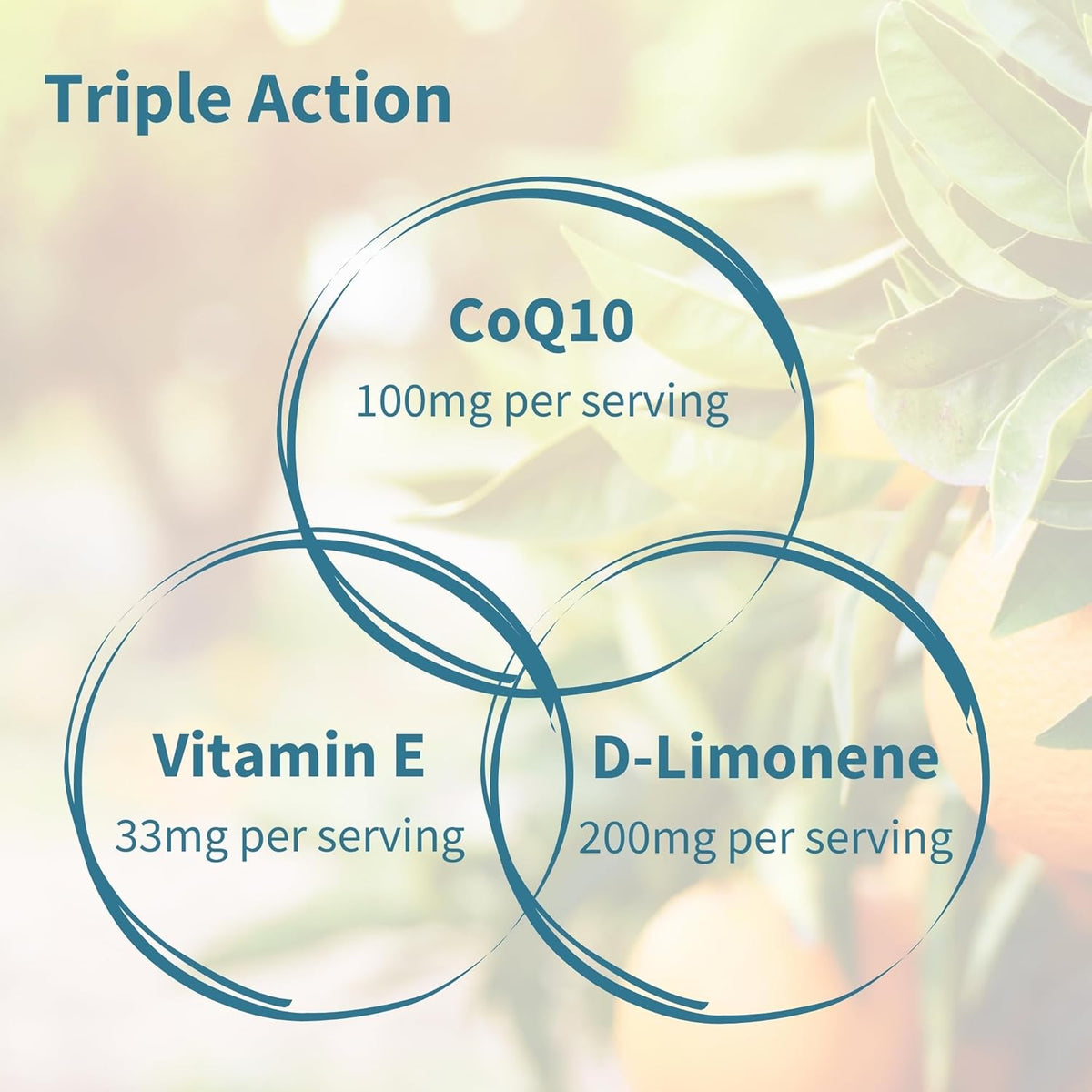 Igennus CoQ10 100mg Bioavailability D-Limonene 120 cápsulas