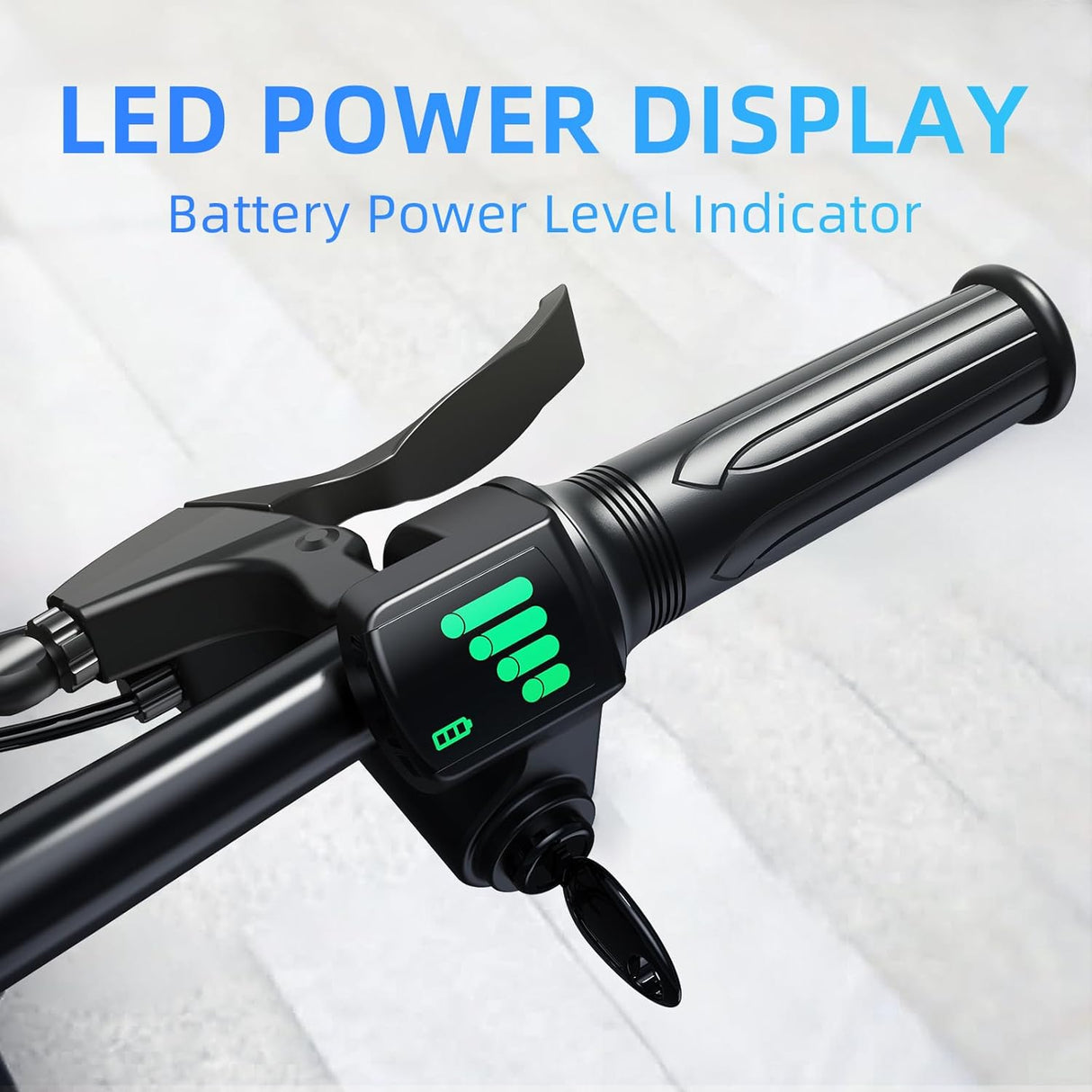 Bicicleta eléctrica WINDHORSE, 630w, 35 millas, plegable