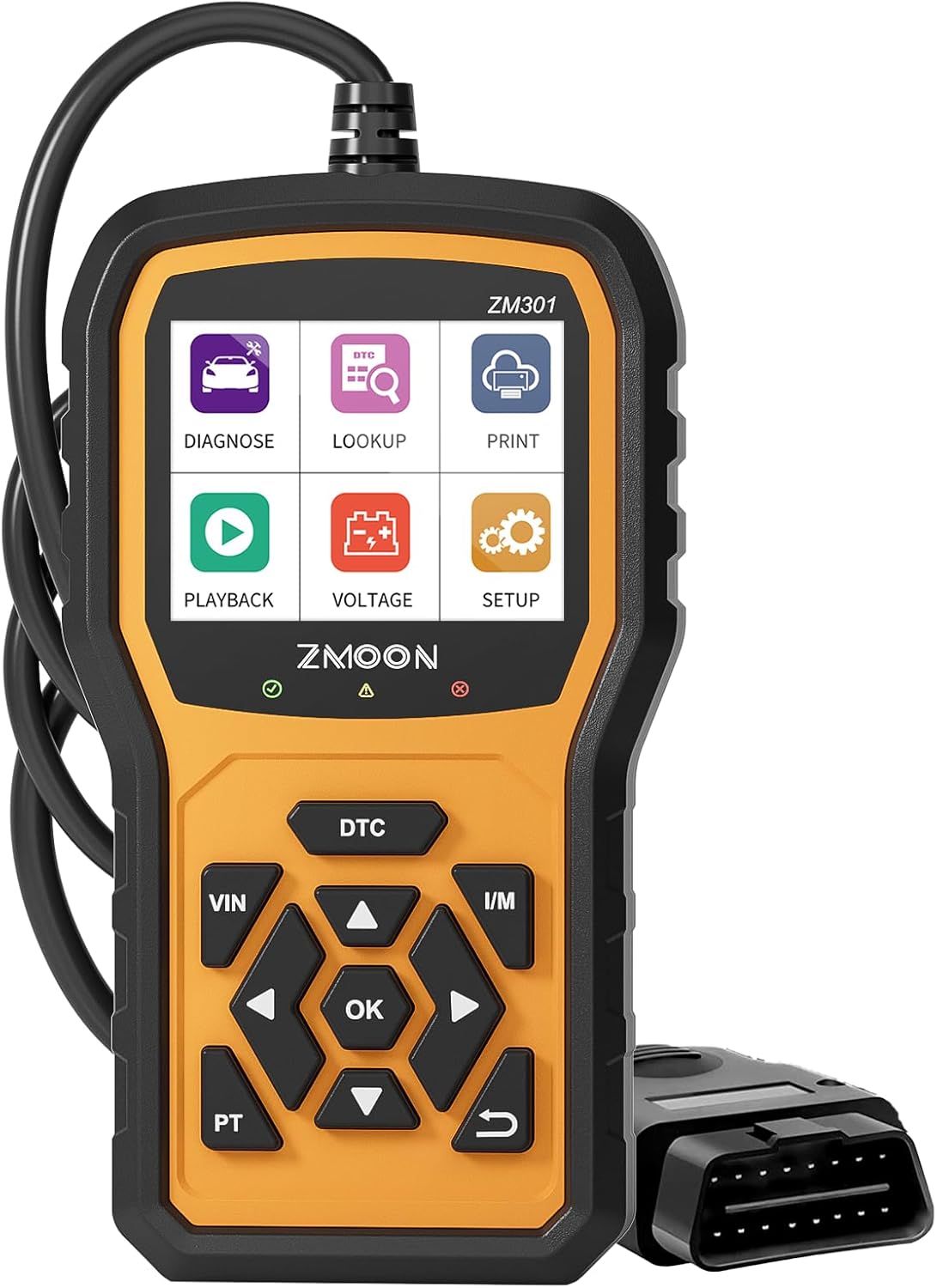 Escáner OBD2 ZMOON ZM301, Herramienta de Diagnóstico Automotriz