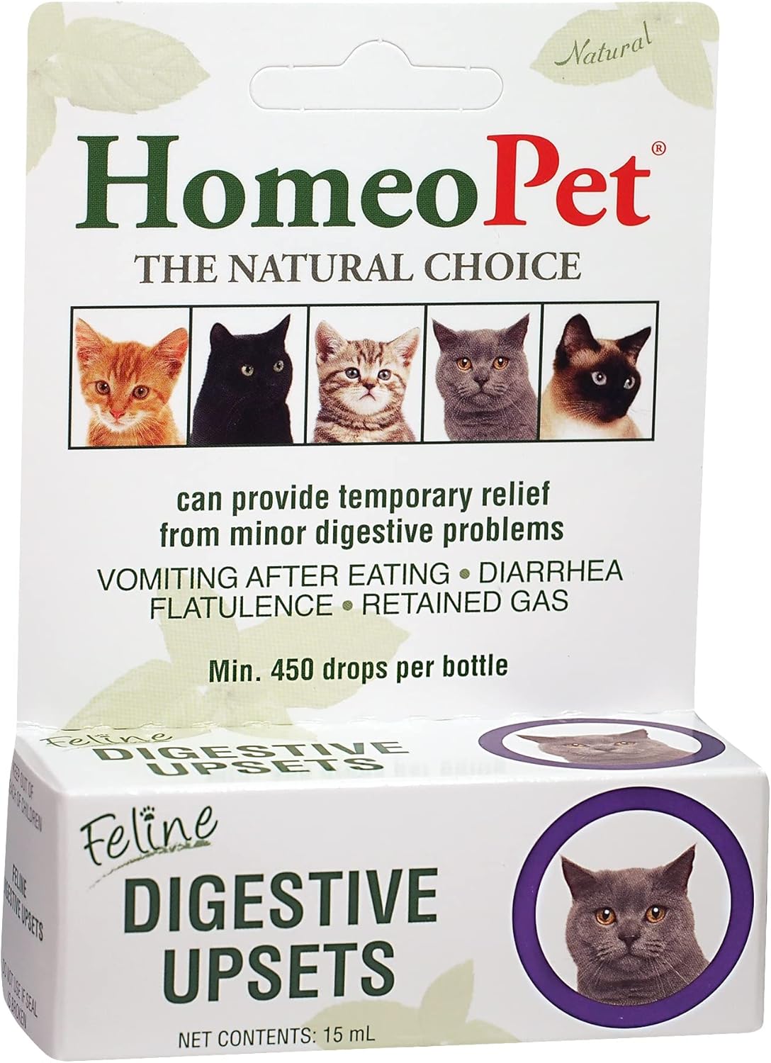 Trastornos digestivos felinos, digestivo natural para gatos