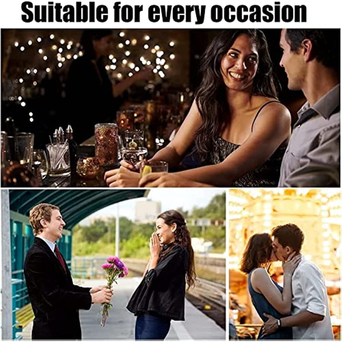 Perfume de colonia de feromonas caballero