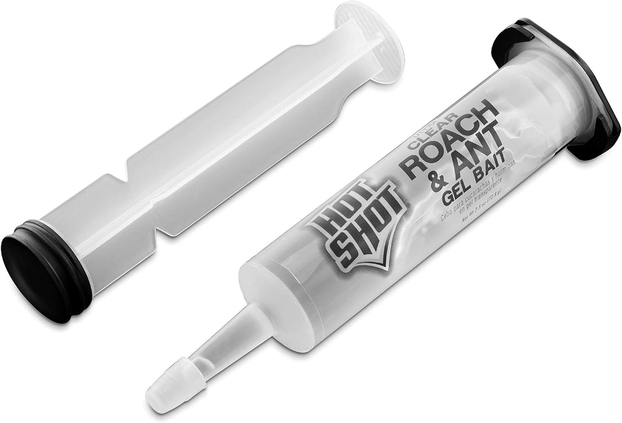 Cebo Gel Ultra Claro para Cucarachas y Hormigas Hot Shot 2.5 oz