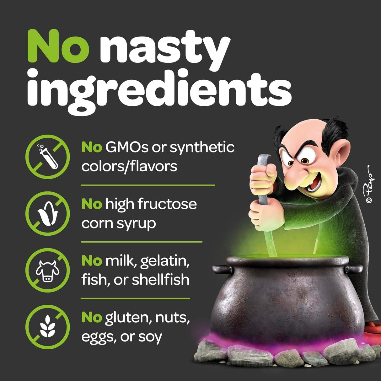 The Smurfs - Gomitas de para un sueño reparador de 1 mg